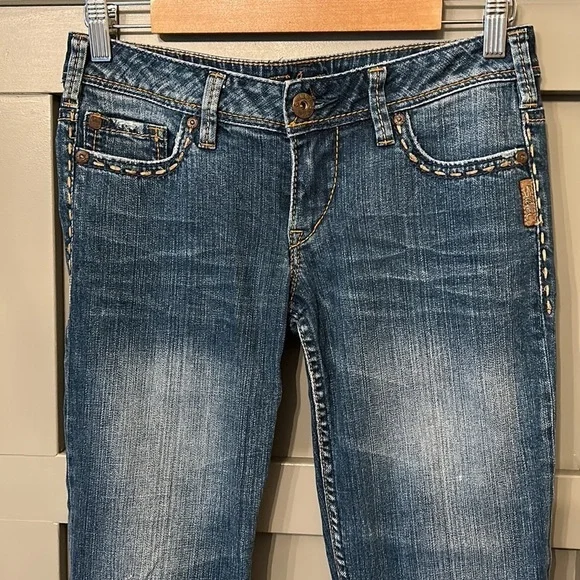 Silver Jeans Women's Boot Cut Jeans - Blue - Picture 3 of 9